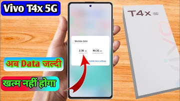 vivo t4x 5g data saver setting | vivo t4x 5g data jaldi khatam ho jata hai