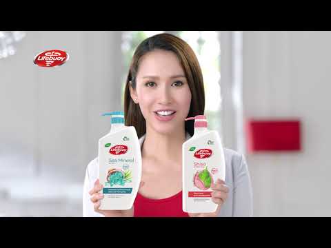 NEW Lifebuoy Shiso & Pink Clay (anti-acne) and Sea Minerals & Salt (moisture) Antibacterial Bodywash