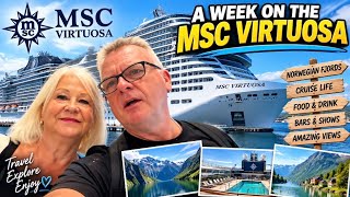MSC Virtuosa Norwegian Fjords Cruise. The Full Week.