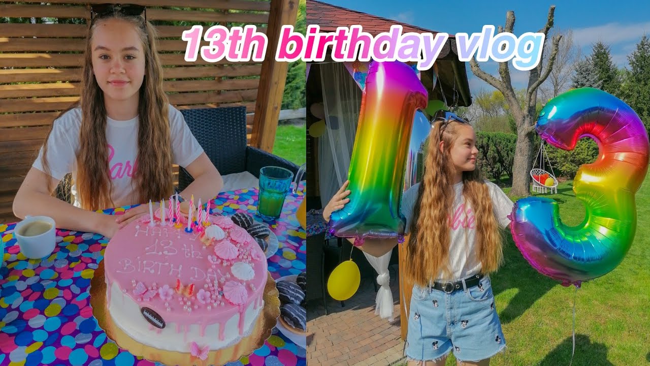 MOJE 13 URODZINY 🎂💗 | co dostałam?