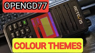 RT3S - NEW OPENGD77 Firmware , COLOUR Screen & Satellite Tracking