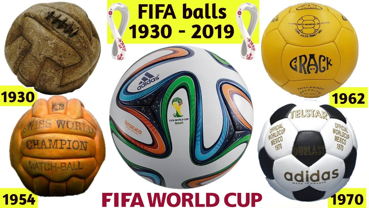 From 1930 to 2022: The history of match balls at the FIFA World Cup