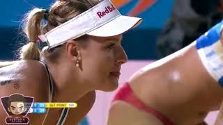 12X Deuce Hermannova/Slukova vs Pavan/Humana Paredes set 1 beach volleyball