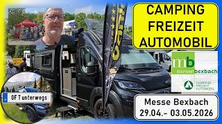 Lohnt sich der Besuch? CAMPING FREIZEIT AUTOMOBIL Messe Bexbach 2026 Highlights
