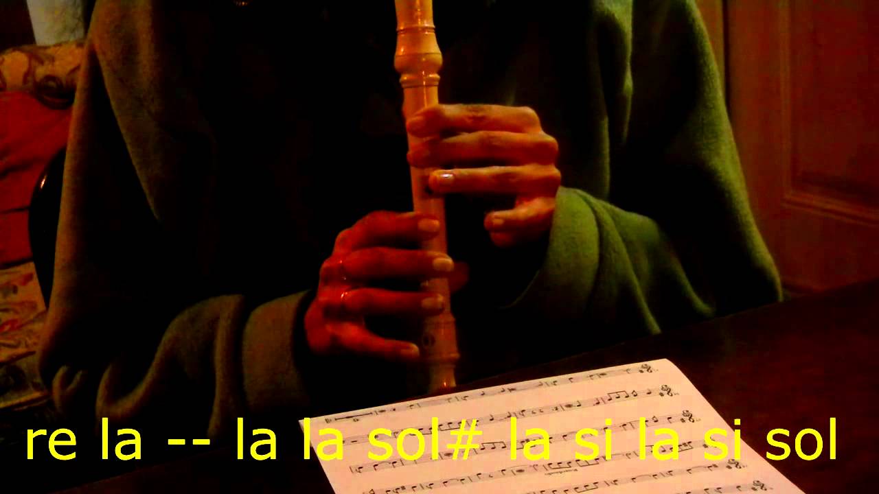 Ave Maria De Schubert En Flauta Con Notas Youtube
