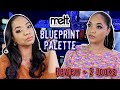 メルトコスメティックス ブループリントパレット | レビュー + 2つのルック