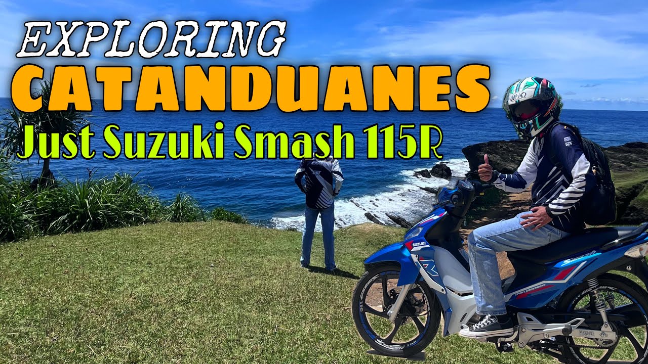 Part 3. VIRAC TO PANDAN CATANDUANES RIDE USING SUZUKI SMASH 115R 