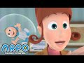 BABY IN THE BUBBLE | Cartoons for Kids | Full Episode | Arpo the Robot