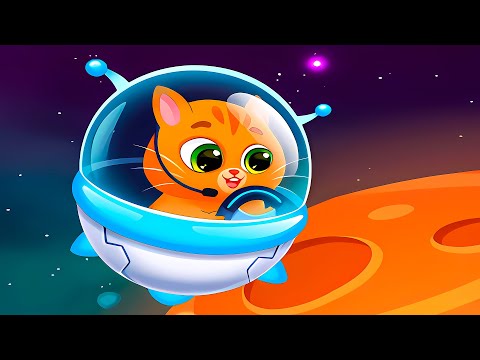 Суровый КОТИК БУБУ 2 #10. Космический кот. Мультик ИГРА про котят на Игрули TV