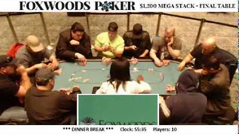 $1,200 Mega Stack Final Table