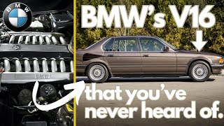 BMW's SECRET V16 Engine that You’ve Never Heard Of  The Goldfisch V16