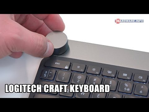 Logitech Craft toetsenbord met draaiknop review - Hardware.Info TV (4K UHD)