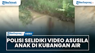 Polisi Selidiki Video Asusila Anak di Kubangan Air di Kalideres.