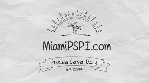 LISTEN TO YOUR PROCESS SERVER TO SAVE TIME & MONEY