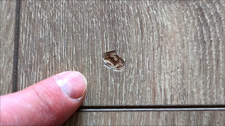 LAMINATE REPAIR DIY - How to perfectly fix a damaged laminate in 5 minutes thumbnail