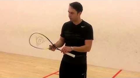 PDHSports.com Product Review Dunlop 2013 Biomimetic Evolution 130 & 120 Squash Rackets849