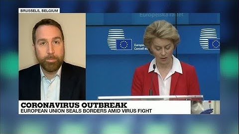 EU leaders agree to close external borders amid coronavirus crisis
