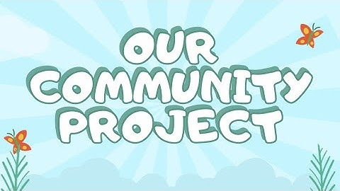 Our IB MYP Community Project
