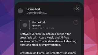 How to Update HomePod to version 26 | HomePod mini, HomePod