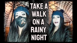Take a walk on a rainy night (boy to girl/transvestite)