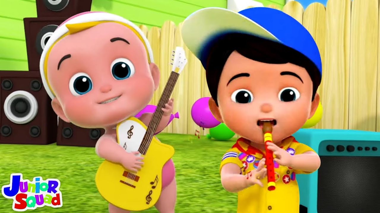 Musical Instrument + More Nursery Rhymes for Kids Sing Along Songs