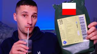 ASMR po polsku 🇵🇱 - Test Polskiej Racji Żywnościowej MRE