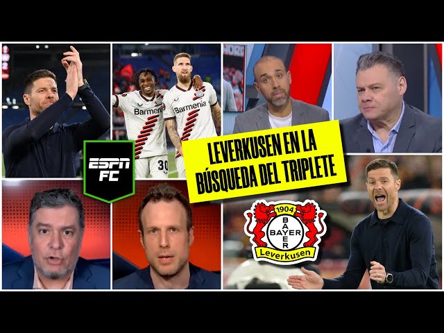 BAYER LEVERKUSEN INDETENIBLE pone un pie en la final de UEL tras ganar en la ida a la Roma | ESPN FC