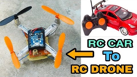 Flying Drone, How To Make Flying Drone,RC CAR TO RC DRONE,DIY Mini Drone 🚁, Helicopter Drone