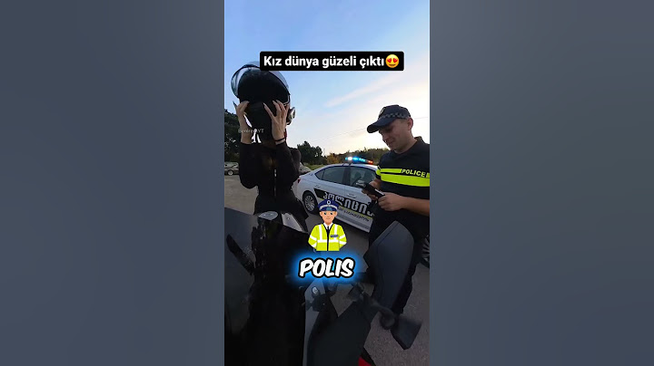 Durdurduğu Kızı Gören Polis ŞOK Oldu! 😲👮‍♂️