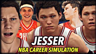 JESSER’S NBA CAREER SIMULATION | THE BEST PLAYER IN 2HYPE? | TEAMING UP WITH BRONNY | NBA 2K20