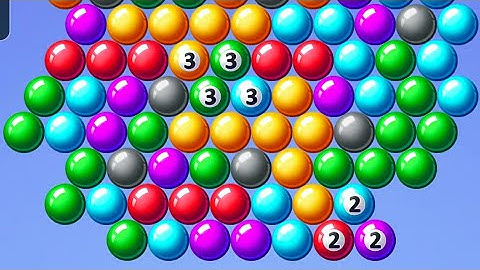 Bubble Shooter Level 242  – Epic Precision Shots, Crazy Chain Reactions, and Last-Bubble Victory!