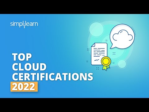 Top Cloud Certifications 2022 | Cloud Certifications For Beginners 2022 | #Shorts | Simplilearn