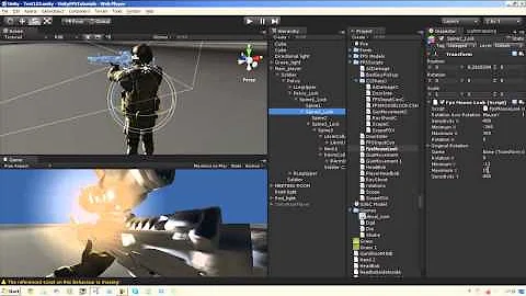 030 - Unity 3D : First Person Shooter Tutorial(FPS) -Set Up Character  - Part 3 of 3