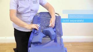 M66753 Lateral Support Pads & Straps Ultima Bath Chair