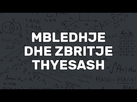 Video: Si Të Punohet Me Thyesat