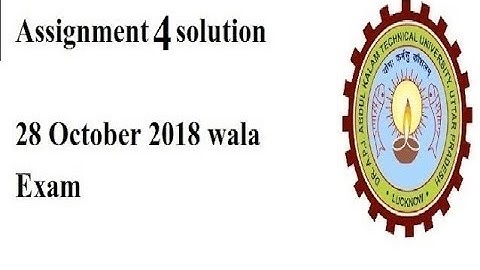 NCER Assignment 4 Solution 28 October Wala Paper