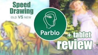 Speed Drawing + Parblo Tablet Review (Back to School Season)