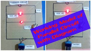 How to make a Parallel Circuit | Working model of Parallel Circuit | School Project |