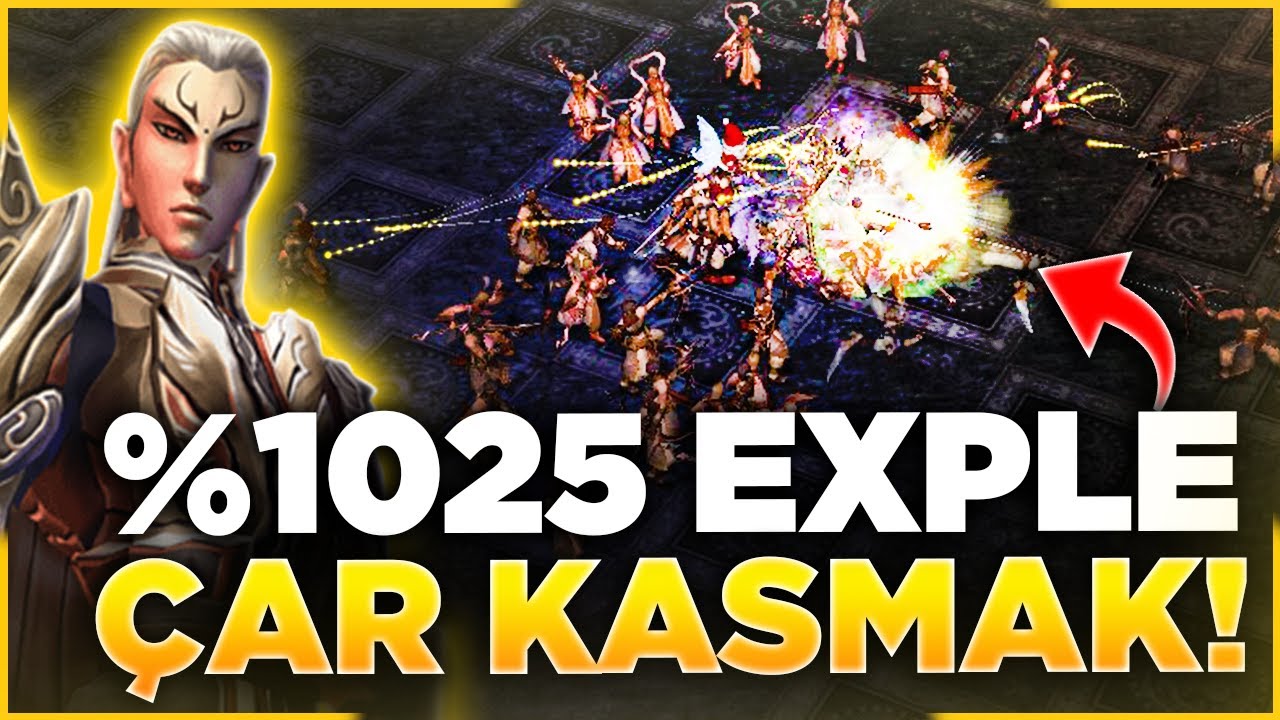 195 ŞEYTAN + %1025 EXP! 😱 REKOR EXP BONUSLA ÇAR KASIYORUZ 🔥 | Metin2 Safir #33