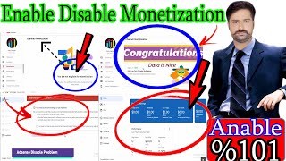 Enable Disable Monetization Tab || Disable Adsense || Re Enable Monetization || Enable Tab