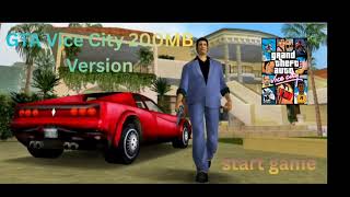 How to my GTA VICE CITY 200MB version