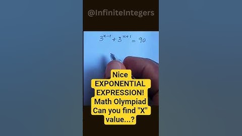 How to Solve Exponents and Powers Olympiad Questions | Math Olympiad Preparation