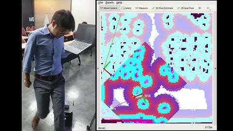 NeuronBot Avoids Dynamic Obstacle Immediately with ROS 2 Navigation