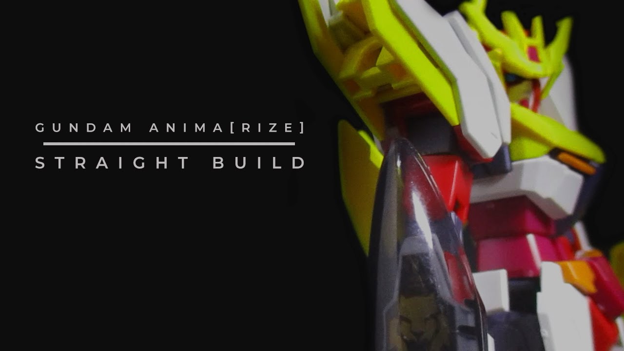 HGBD:R 1/144 Gundam Anima (Rize) ASMR Build - YouTube