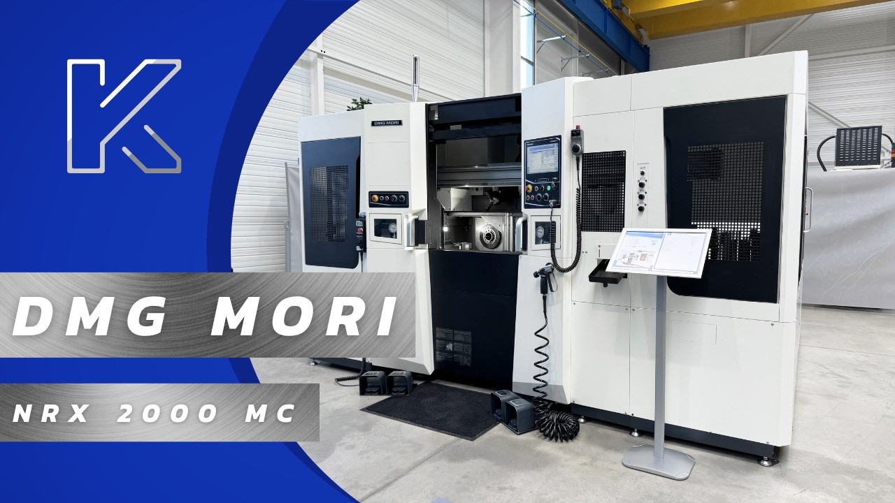 DMG MORI NRX 2000 MC – CNC Lathe - YouTube