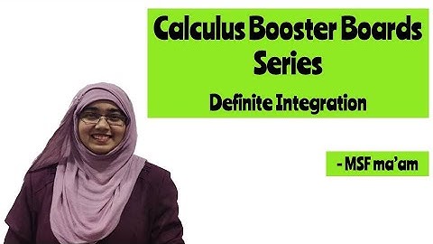 Calculus Booster Boards Series - Definite Integration