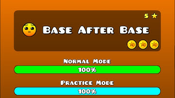 Geometry Dash Level 5: Base After Base All 3 Coins