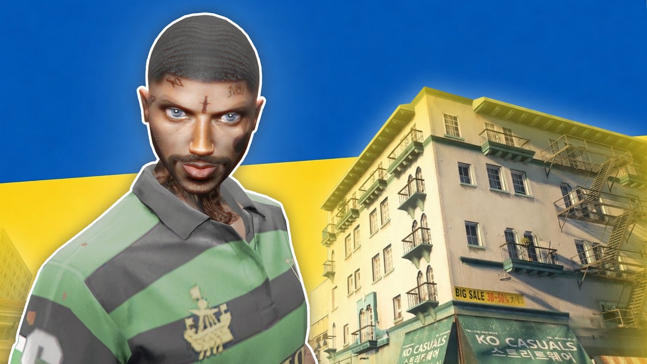 UKRAIŃSKI SERWER FIVEM z CUSTOMOWĄ WIOSKĄ!