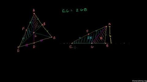 Proving that the centroid is 2 3rd along the median