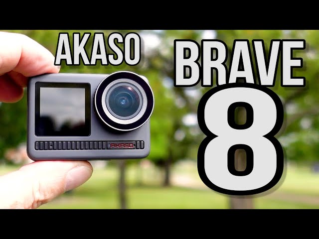 AKASO Brave 8】How Does It Perform When You Use It to Make Outdoor  Video？Unboxing and Setting 
